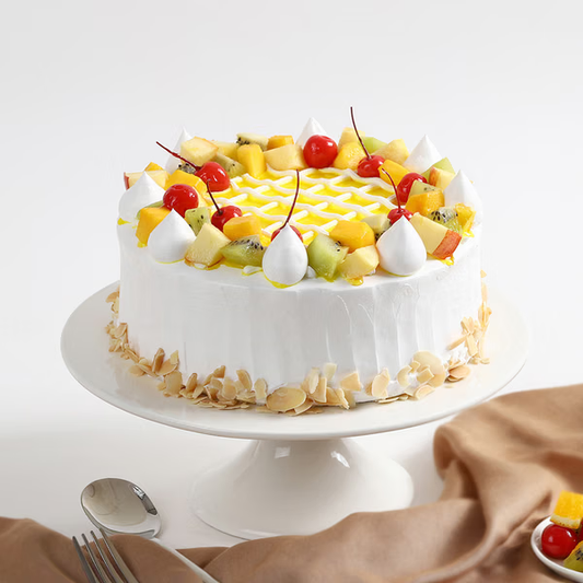 Tropical Fruit Bliss Cake