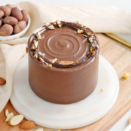 Almond Drizzle Truffle Cake (200 Gm)