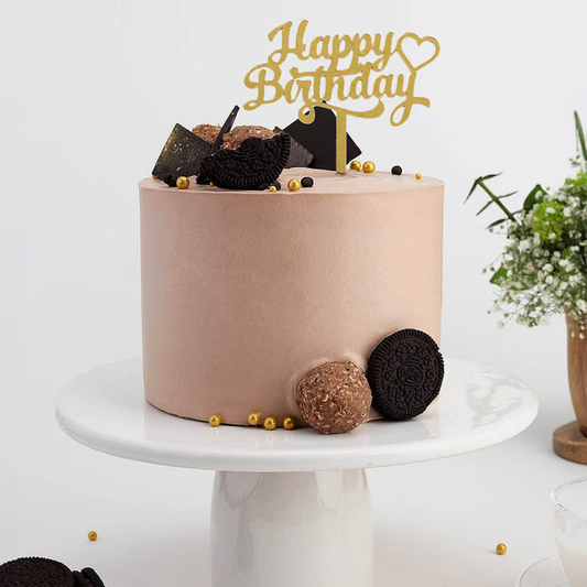 Choco Indulgence Birthday Cake (1 Kg)