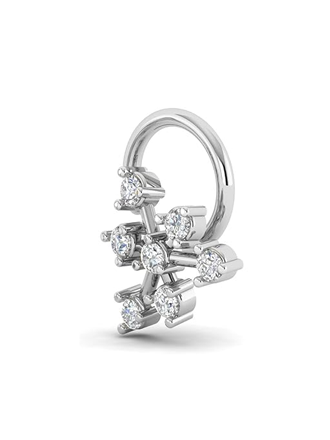 Celestial Cascade Wired Nose Pin