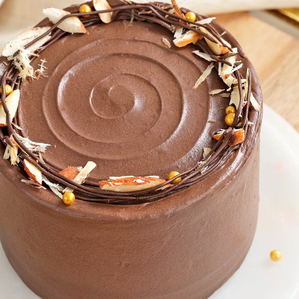 Almond Drizzle Truffle Cake (200 Gm)
