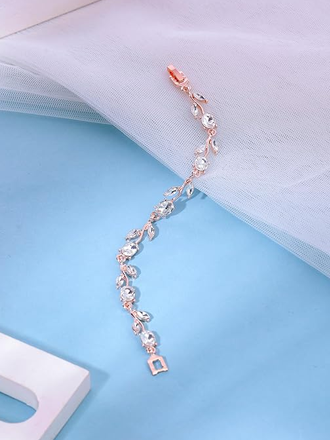 Yellow Chimes Bracelet for Women and Girls Crystal Bracelets for Women