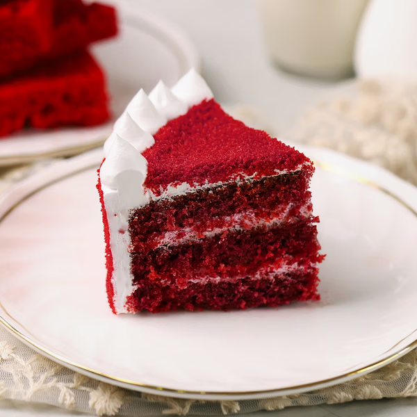 Crimson Love Anniversary Red Velvet Cake