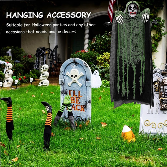 Decoration with Green Tattered Cloak