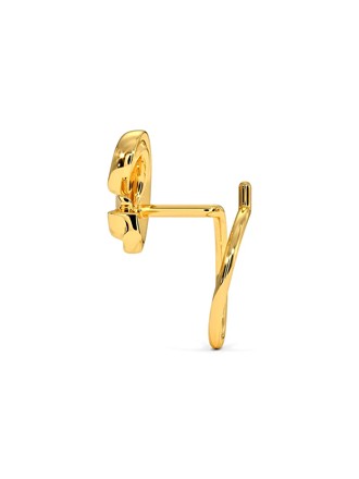 Flower nose pin