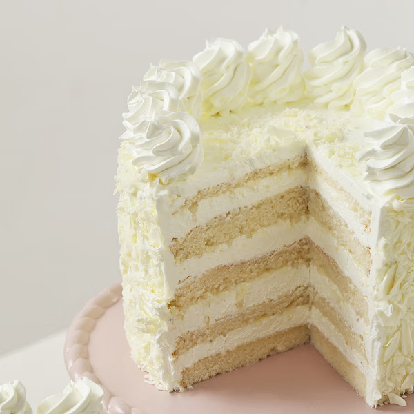 Creamy Elegance Celebration Cake