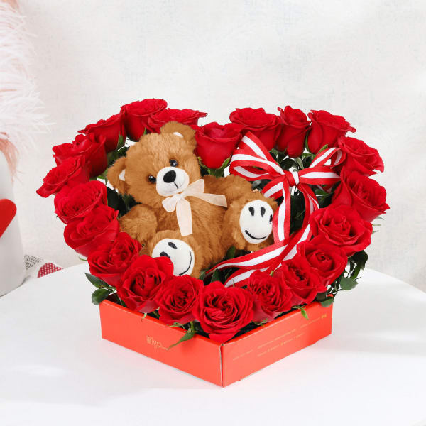 Heart-Shaped Valentine Cuddles