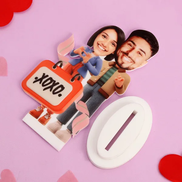 Personalized Valentine's Day Caricature