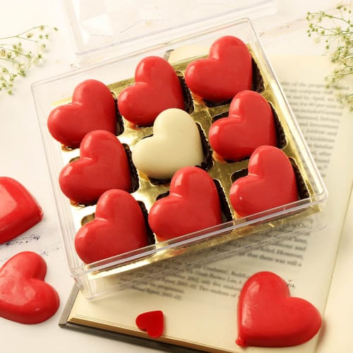 Hearty Valentine Chocolates Box