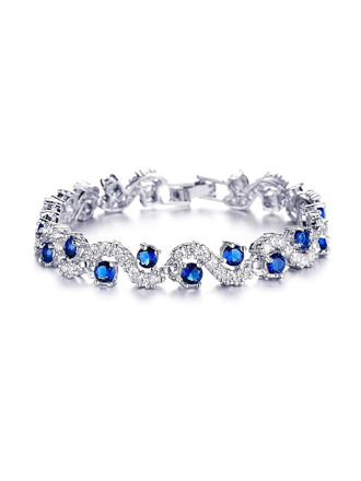 Silver Plated Stylish Bracelet Gifts for Girls