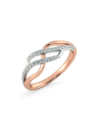 Rose gold rings