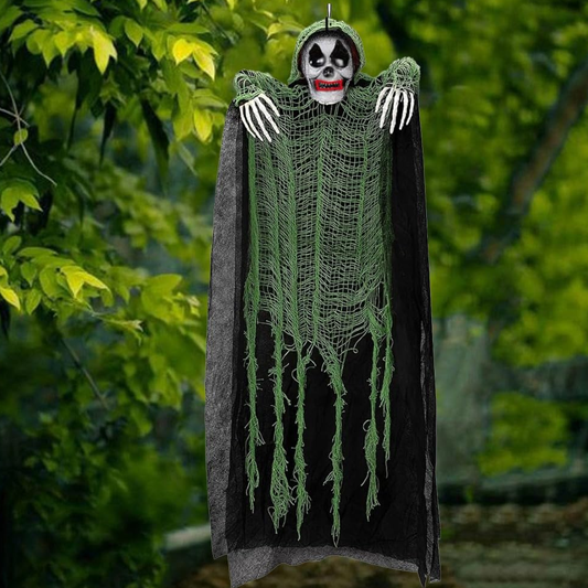 Decoration with Green Tattered Cloak