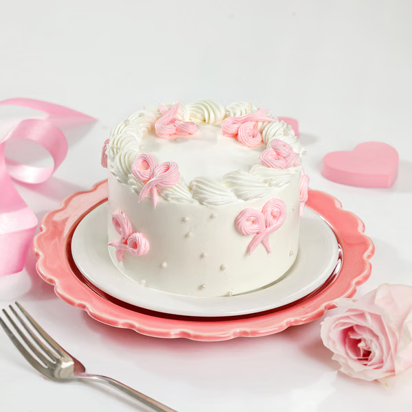 Elegant Bows Mini Cake