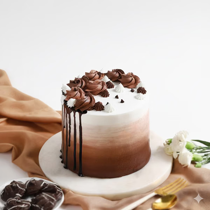 Ombre Chocolate Cake (1 Kg)