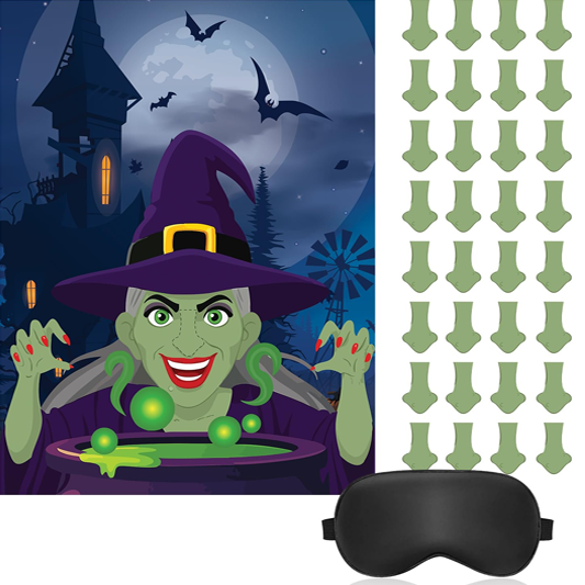 Party Propz Witch Paper Poster