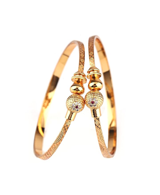 Traditional Design 18k Gold Plated