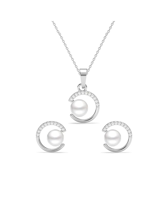 Earrings Chain Necklace Jewellery Set