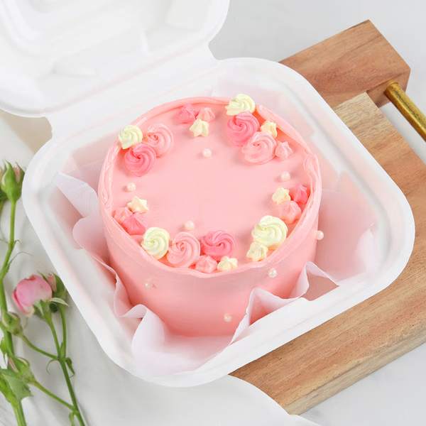 Floral Treat Pineapple Cake (200 Gm)
