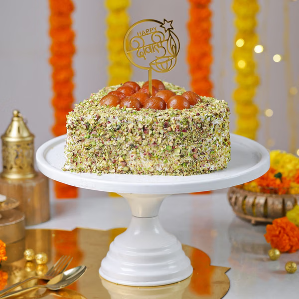 Gulab Jamun Celebration Cake