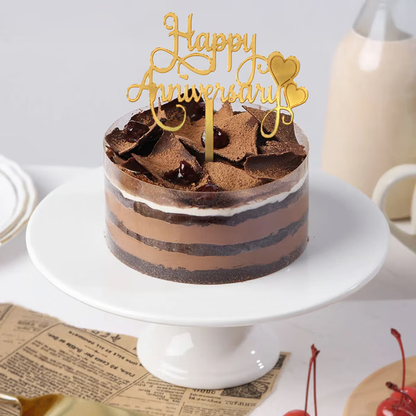 Black Forest Anniversary Cake
