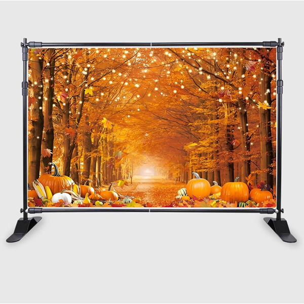 Fall Photography Backdrop Autumn Maple Leaves