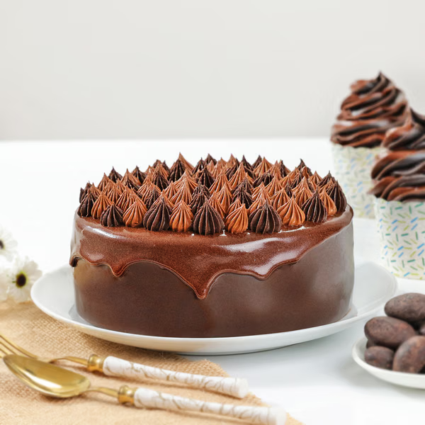 Chocolate Truffle Cream Cake