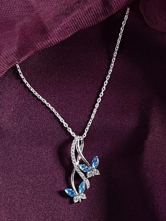Sterling Silver Butterfly Pendant