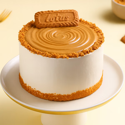 Biscoff Crunch Cream Cake