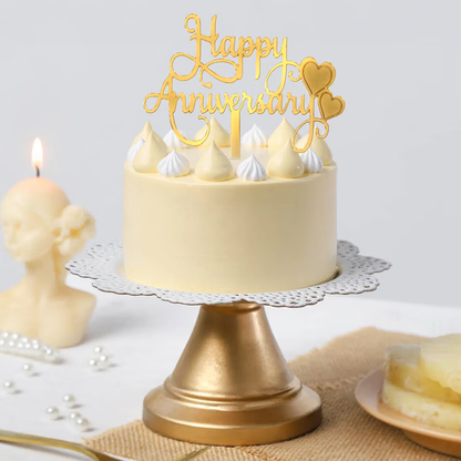 Delicious Pineapple Anniversary Cake