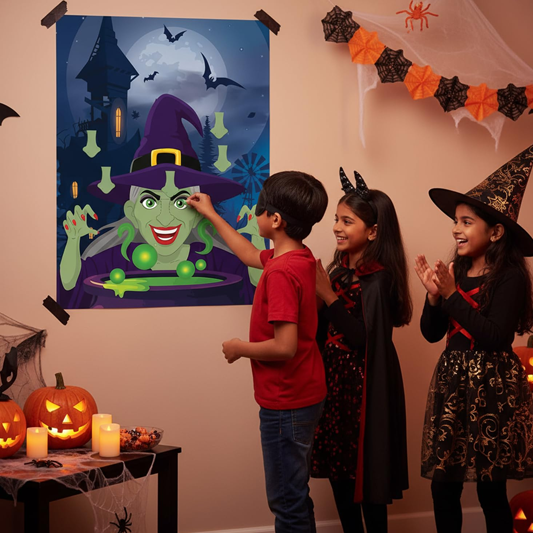 Party Propz Witch Paper Poster