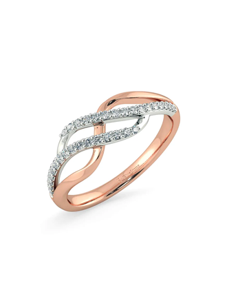Rose gold rings