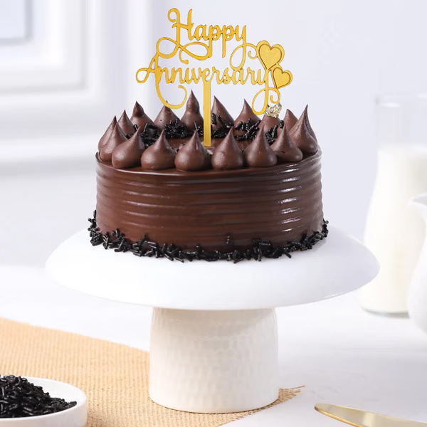Decadent Chocolate Truffle Cake