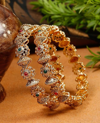 Gold Plated Bracelet Bangles for Women