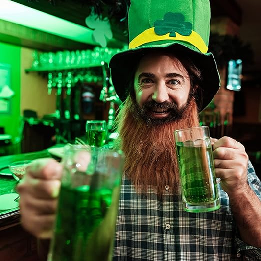 St. Patrick's Day Velvet Top Hat
