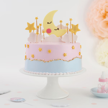 Moon and Stars Cake (1 Kg)