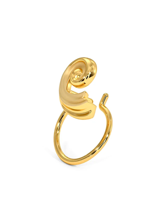 Flower nose pin