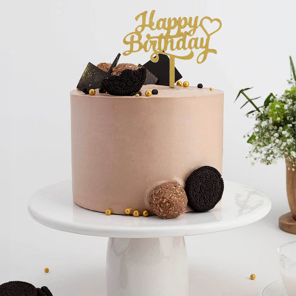 Choco Indulgence Birthday Cake (1 Kg)