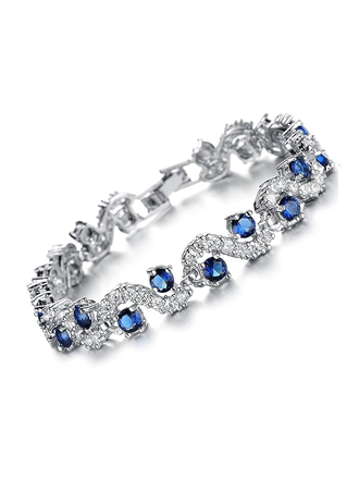 Silver Plated Stylish Bracelet Gifts for Girls