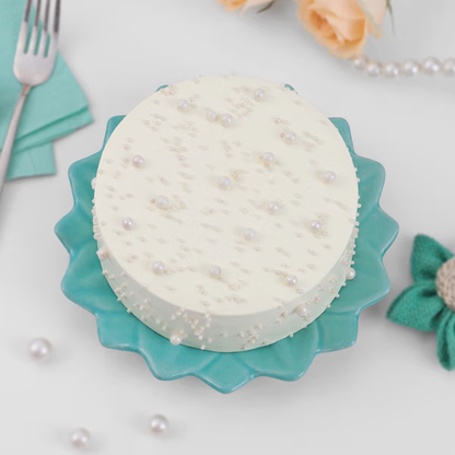 Pearl Bliss White Cake (1 Kg)