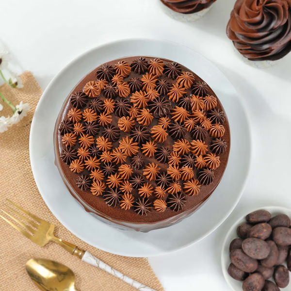 Chocolate Truffle Cream Cake