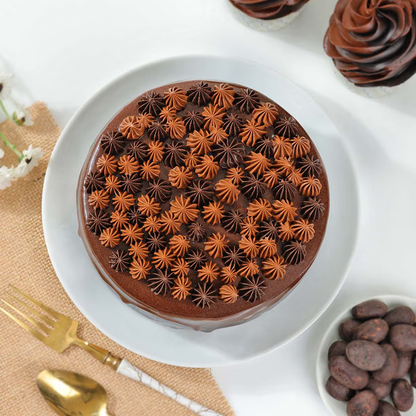 Chocolate Truffle Cream Cake