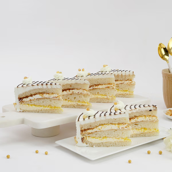 Butterscotch Cream Pastry (Set of 6)