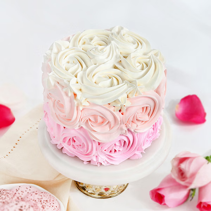 Pink Ombre Mini Cake