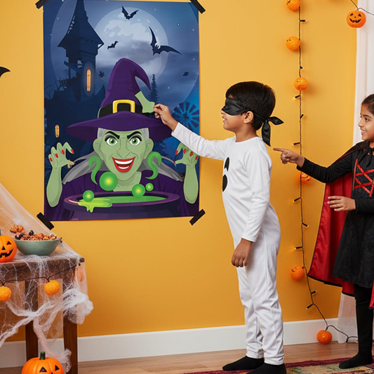 Party Propz Witch Paper Poster