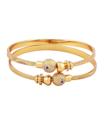 Traditional Design 18k Gold Plated