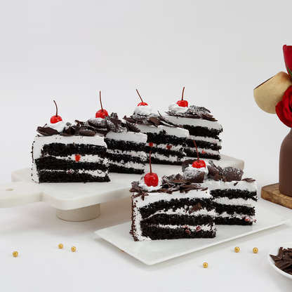 Black Forest Cream Pastry (Set of 6)
