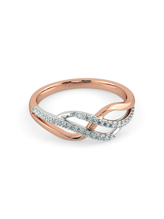Rose gold rings