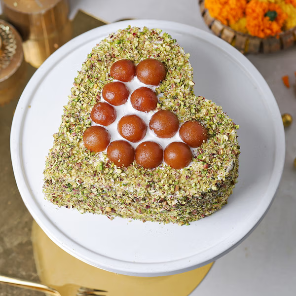 Gulab Jamun Celebration Cake