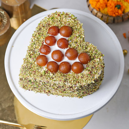 Gulab Jamun Celebration Cake
