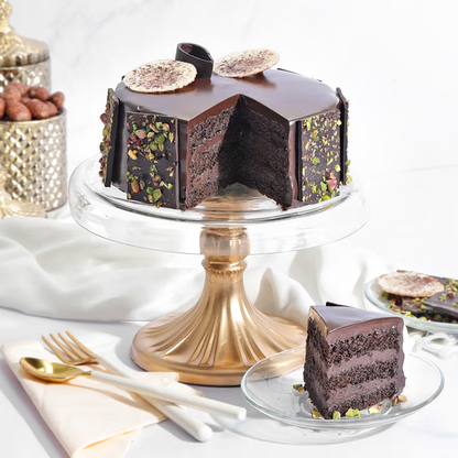 Decadent Dark Chocolate Cake